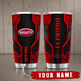 Gobelet Isotherme Bugatti 20oz | Mug de Voyage Armure Carbone 3D