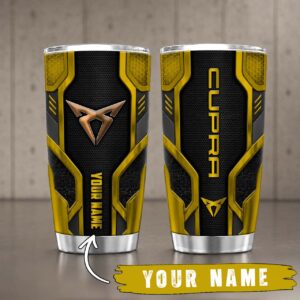Alternative view of Gobelet Isotherme Cupra 20oz | Mug de Voyage Armure Carbone 3D