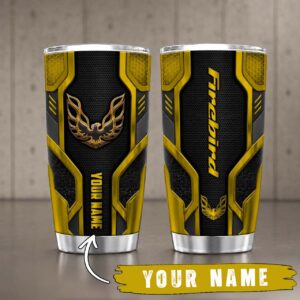 Alternative view of Gobelet Isotherme Firebird Pontiac 20oz | Mug de Voyage Armure Carbone 3D