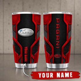 Gobelet Isotherme Pagani 20oz | Mug de Voyage Armure Carbone 3D