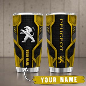 Alternative view of Gobelet Isotherme Peugeot 20oz | Mug de Voyage Armure Carbone 3D