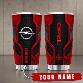 Gobelet Isotherme Opel 20oz | Mug de Voyage Armure Carbone 3D