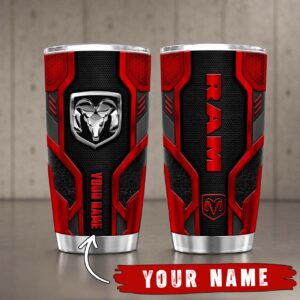 Gobelet Isotherme Ram 20oz | Mug de Voyage Armure Carbone 3D