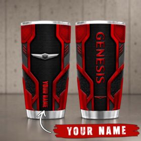 Gobelet Isotherme Genesis 20oz | Mug de Voyage Armure Carbone 3D