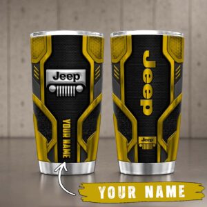 Alternative view of Gobelet Isotherme Jeep 20oz | Mug de Voyage Armure Carbone 3D