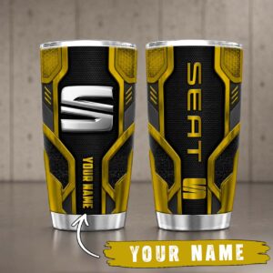 Alternative view of Gobelet Isotherme Seat Car 20oz | Mug de Voyage Armure Carbone 3D