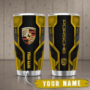 Alternative view of Gobelet Isotherme Porsche 20oz | Mug de Voyage Armure Carbone 3D
