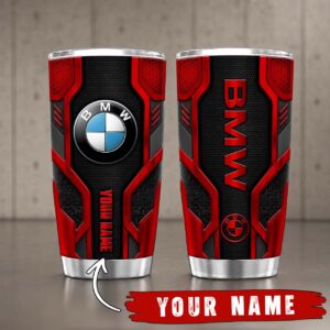 Gobelet Isotherme BMW Car 20oz | Mug de Voyage Armure Carbone 3D