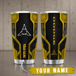 Alternative view of Gobelet Isotherme Dodge 20oz | Mug de Voyage Armure Carbone 3D