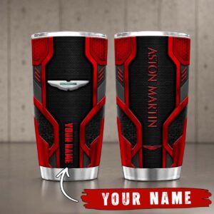 Gobelet Isotherme Aston Martin 20oz | Mug de Voyage Armure Carbone 3D