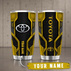 Alternative view of Gobelet Isotherme Toyota 20oz | Mug de Voyage Armure Carbone 3D