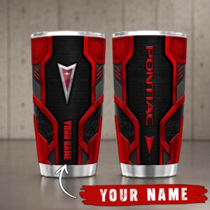 Gobelet Isotherme Pontiac 20oz | Mug de Voyage Armure Carbone 3D
