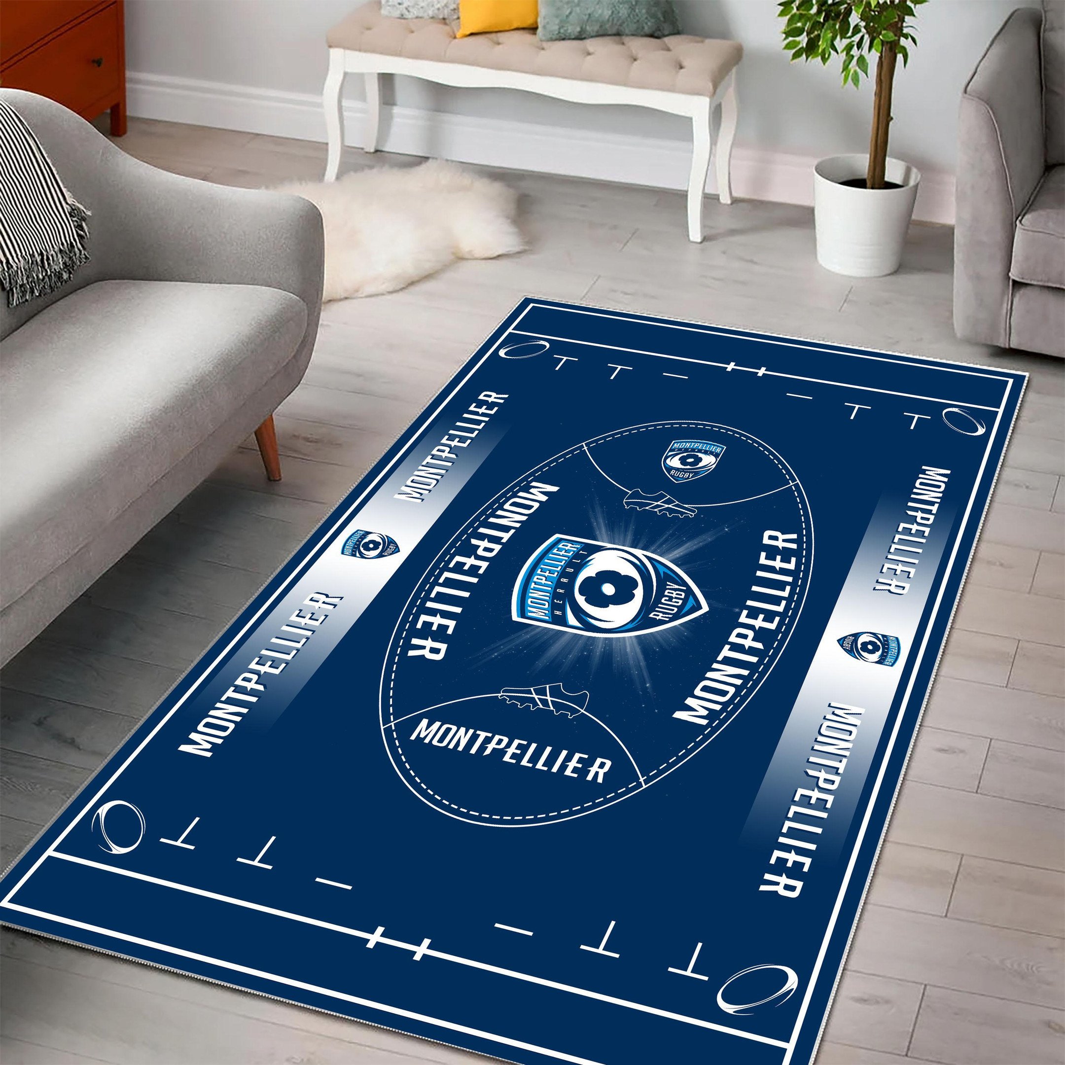 Tapis Rugby Montpellier Herault Rugby PRUG007 – Image 3