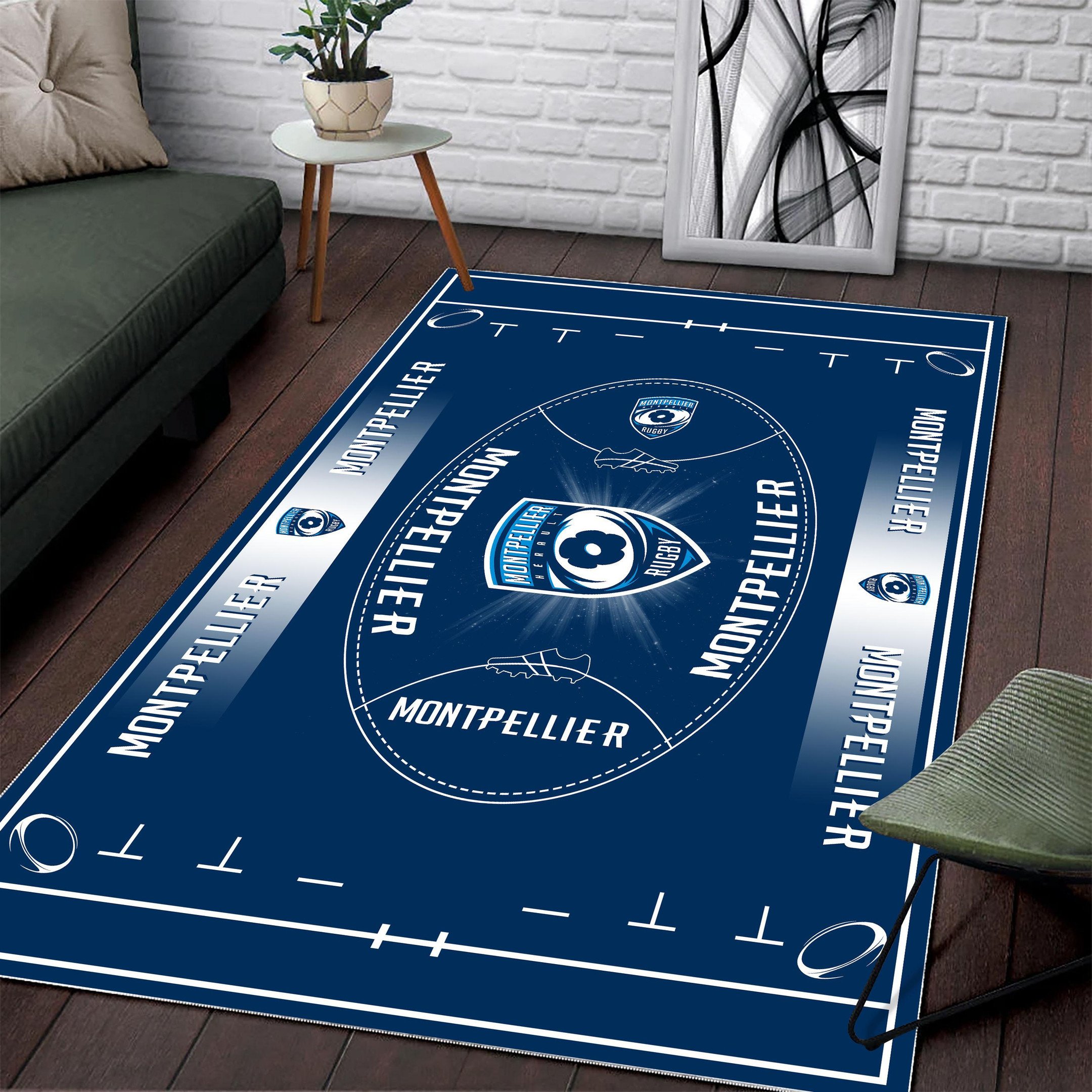 Tapis Rugby Montpellier Herault Rugby PRUG007 – Image 2