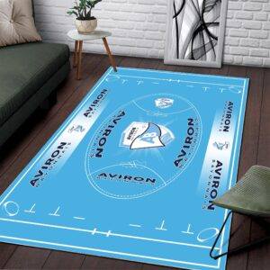 Alternative view of Tapis Rugby Aviron Bayonnais PRUG003