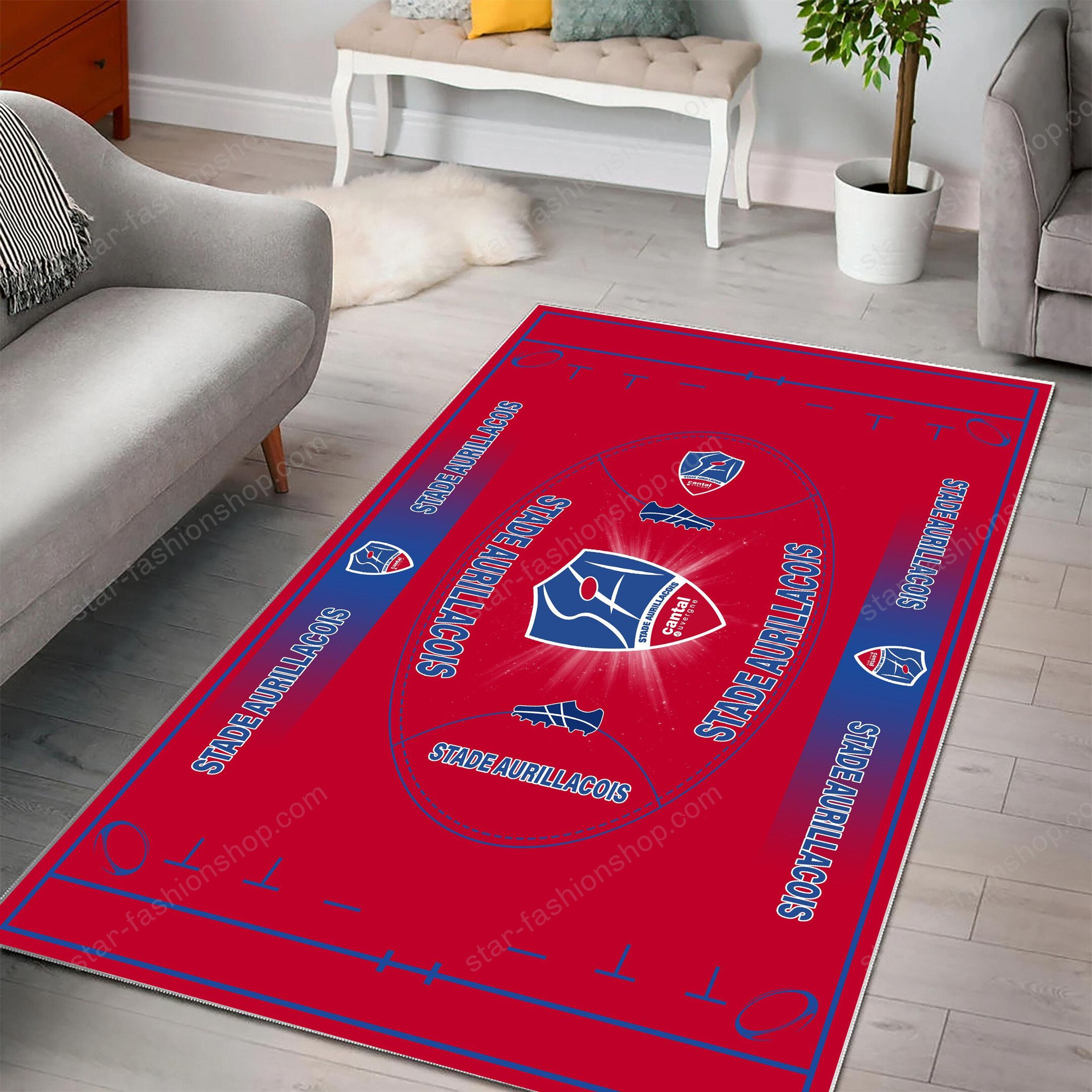Tapis Rugby Stade Aurillacois Cantal Auvergne PRUG026 – Image 3