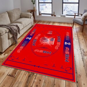 Tapis Rugby AS Beziers Herault PRUG016