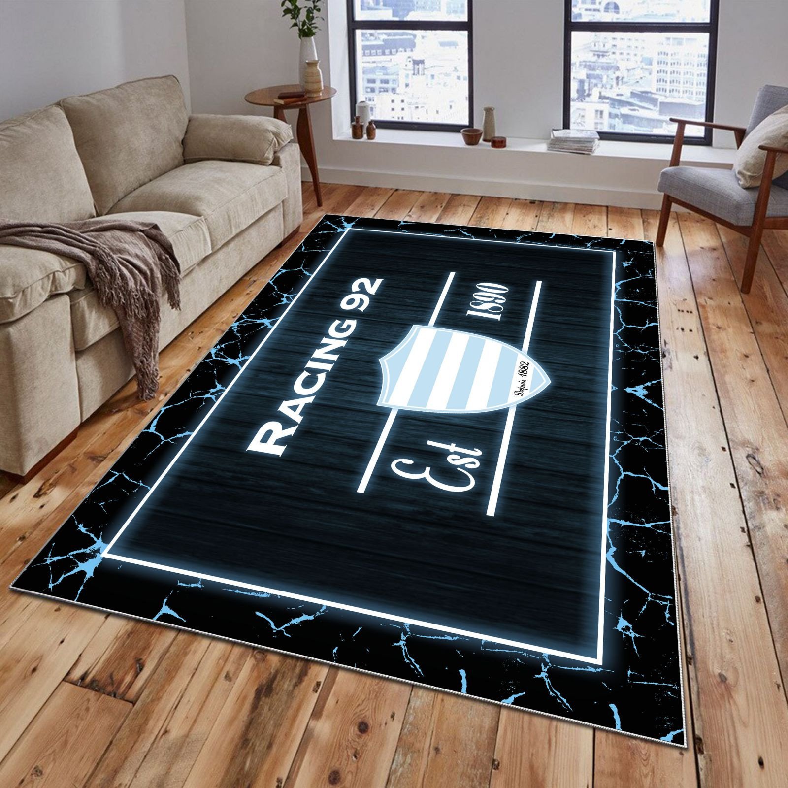Tapis Rugby Racing 92 WRUG1695