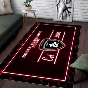 Alternative view of Tapis Rugby Rouen Normandie Rugby WRUG1710