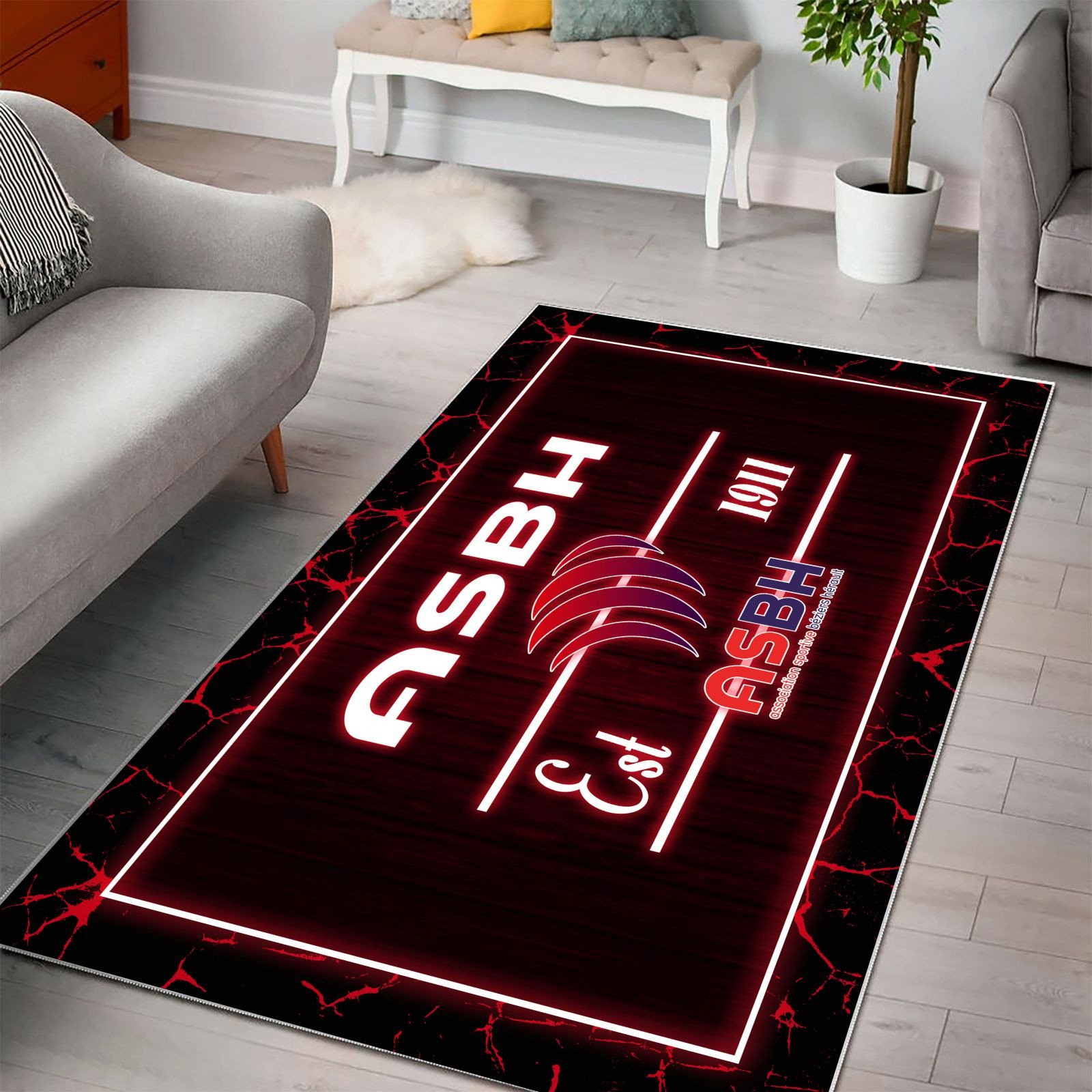 Tapis Rugby AS Beziers Herault WRUG1703 – Image 3
