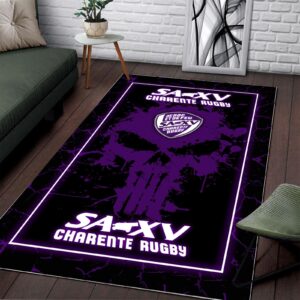 Alternative view of Tapis Rugby SAXV Charente Rugby WRUG1744