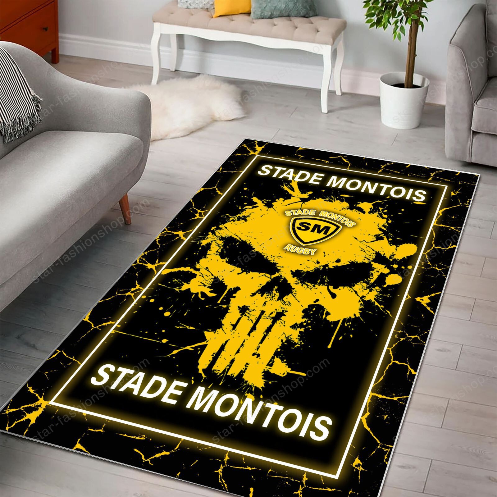 Tapis Rugby Stade Montois Rugby WRUG1747 – Image 3