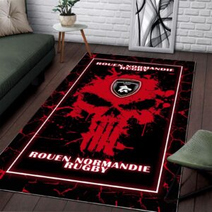 Alternative view of Tapis Rugby Rouen Normandie Rugby WRUG1742