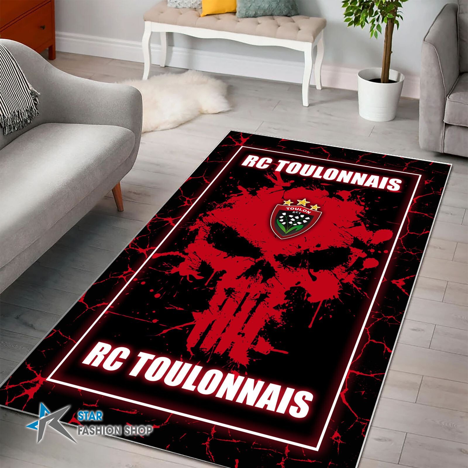 Tapis Rugby RC Toulonnais WRUG1728 – Image 3