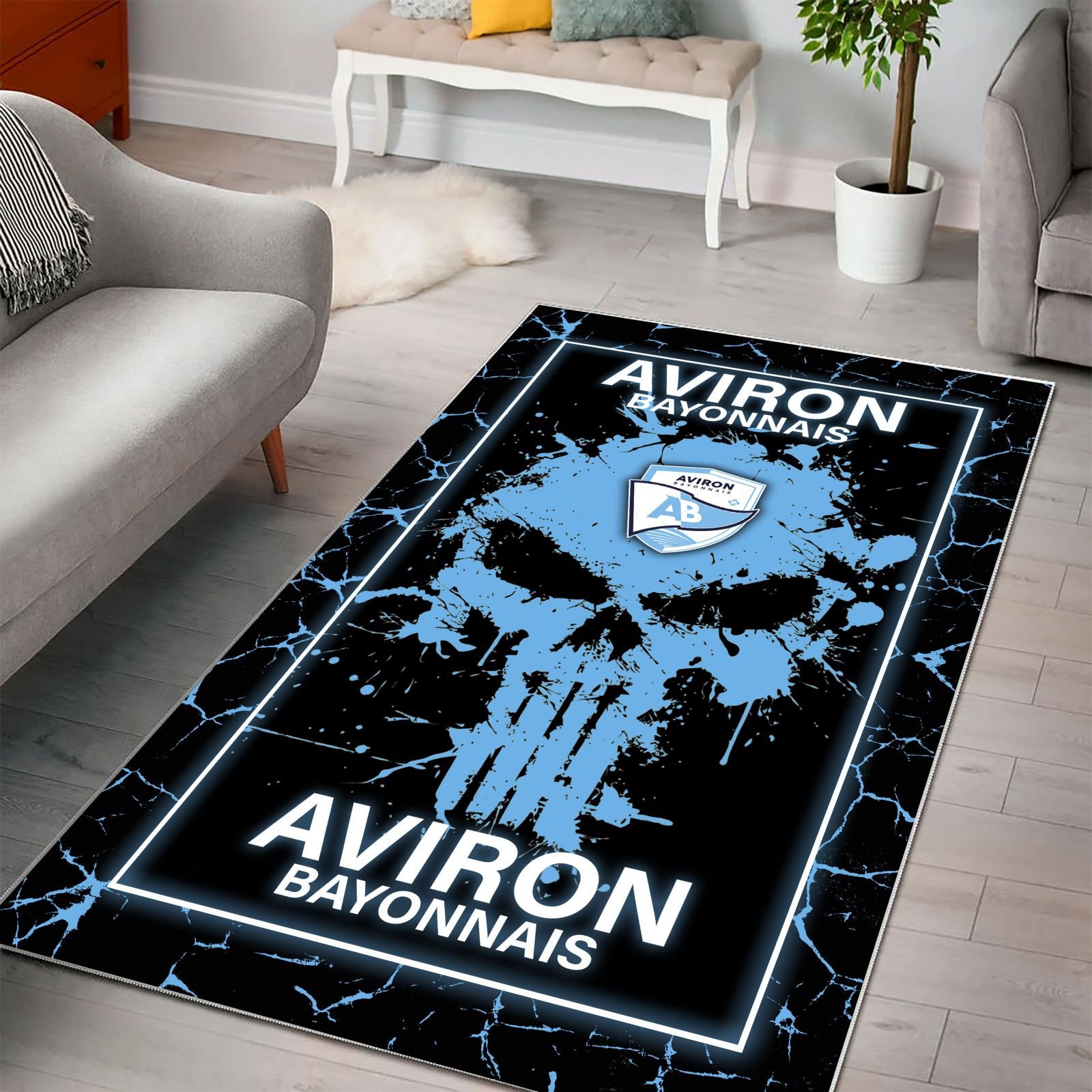 Tapis Rugby Aviron Bayonnais WRUG1722 – Image 3
