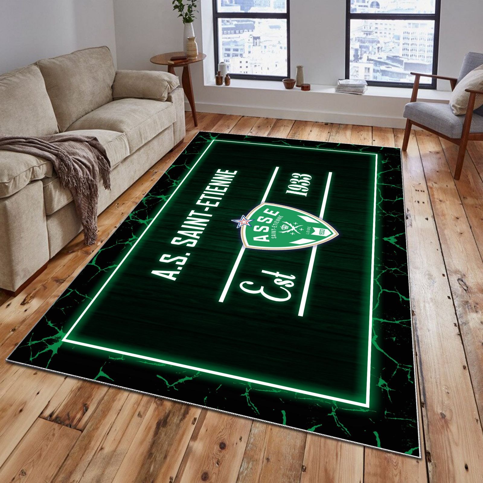 Tapis AS Saint-Étienne