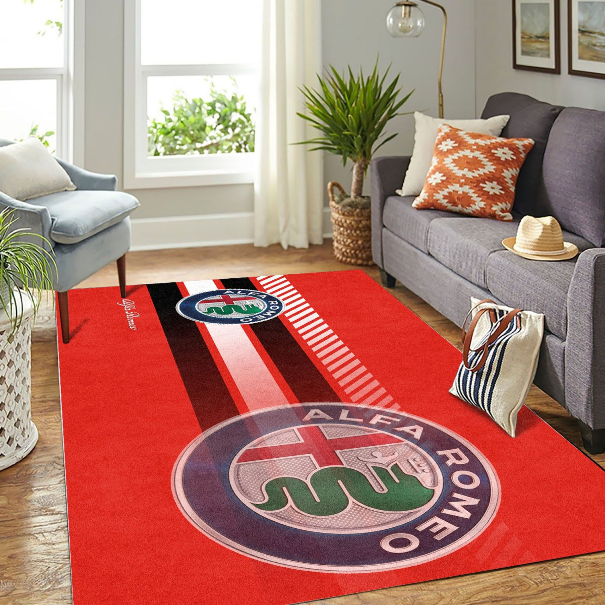 Tapis Alfa Romeo Red
