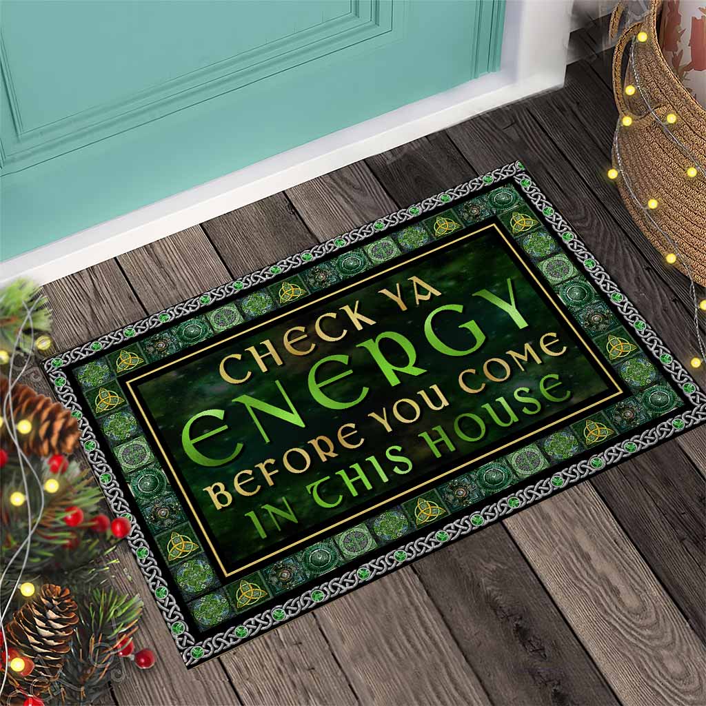 Tapis Check Ya Energy Irish Doormat Home Decor – Image 3