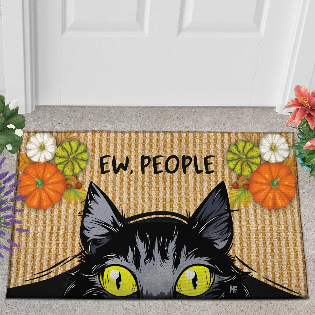 Tapis Ew People Cat Doormat Home Decor – Image 2