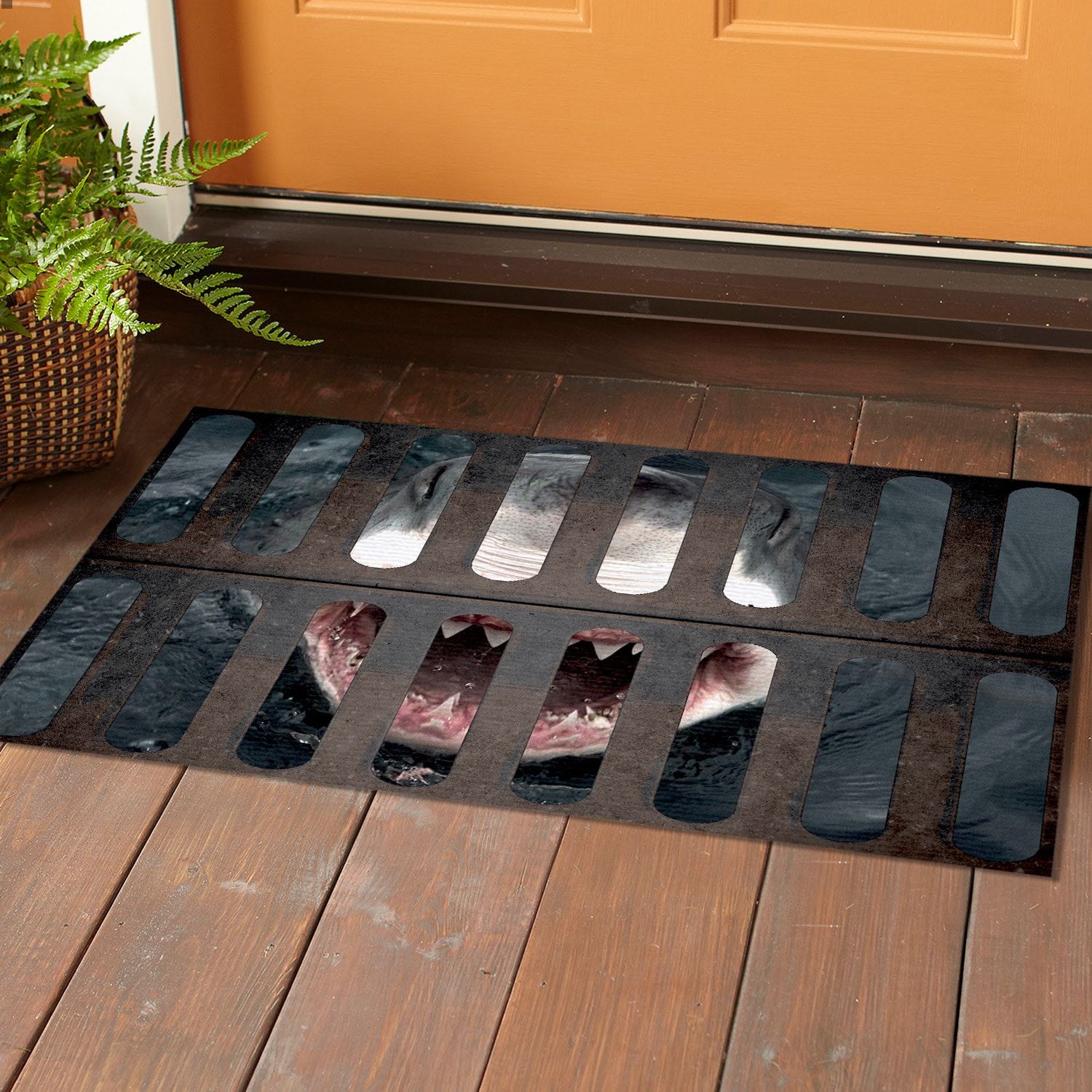 Tapis Shark Under Your Feet Doormat Home Decor – Image 2