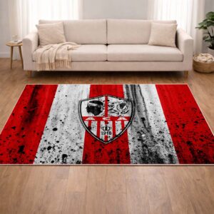 Alternative view of Tapis AC Ajaccio French Football Team ACA FC 01