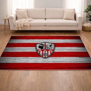 Alternative view of Tapis AC Ajaccio French Football Team ACA FC 02
