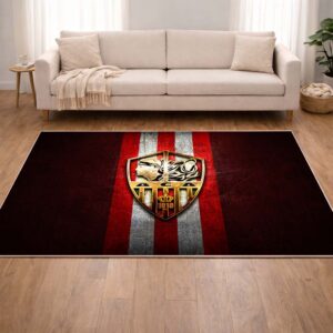 Alternative view of Tapis AC Ajaccio French Football Team ACA FC 03