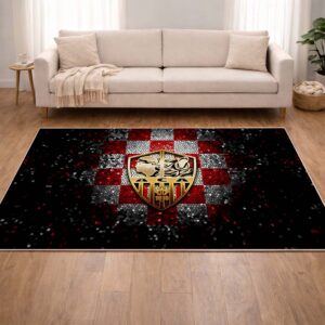 Alternative view of Tapis AC Ajaccio French Football Team ACA FC 05