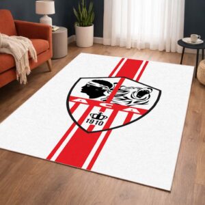 Alternative view of Tapis AC Ajaccio French Football Team ACA FC 10