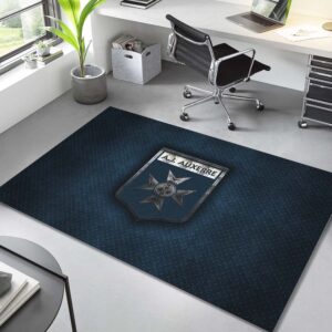 Tapis AJ Auxerre French Football Team 01