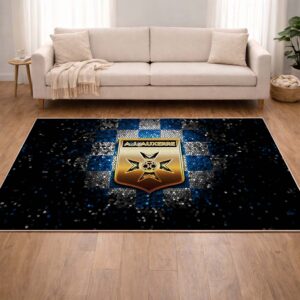 Alternative view of Tapis AJ Auxerre French Football Team 09