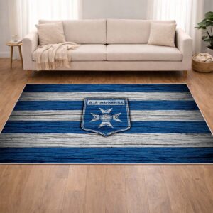 Alternative view of Tapis AJ Auxerre French Football Team 12