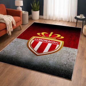 Alternative view of Tapis AS Monaco French Football Team 01