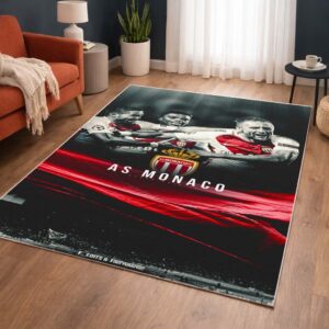 Alternative view of Tapis AS Monaco French Football Team 04