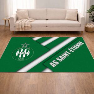 Alternative view of Tapis AS Saint-Etienne French Football Team 08