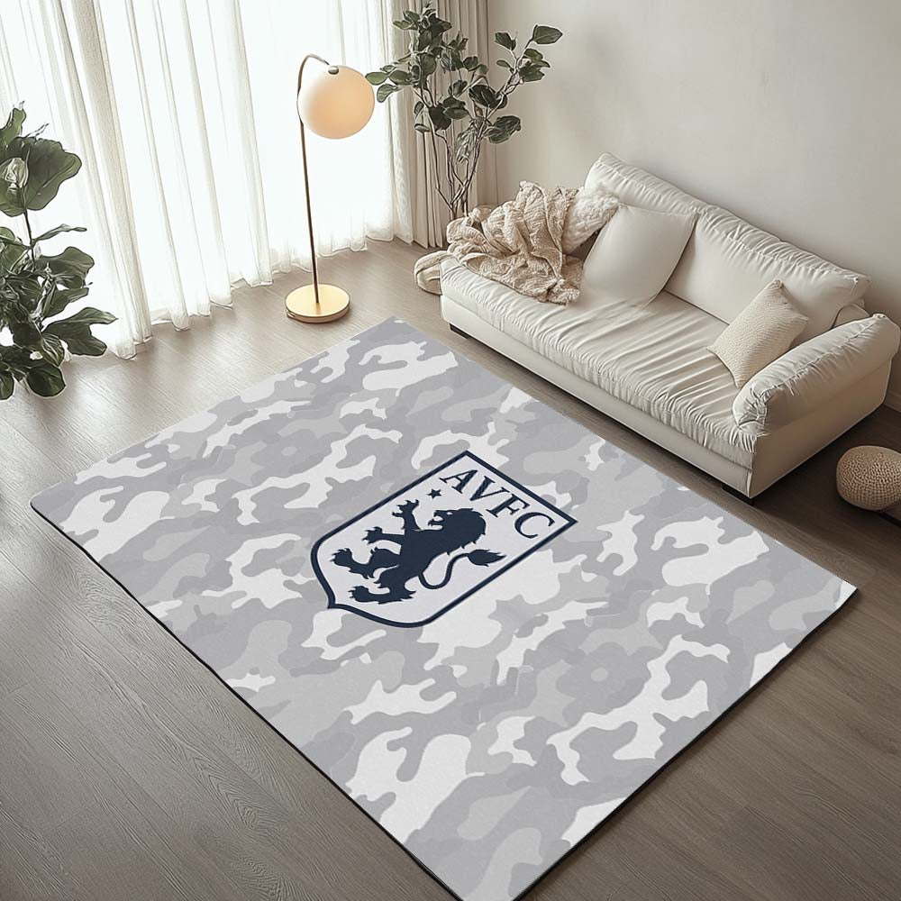 Tapis AVFC Aston Villa FC 1874 Club de football Black Red
