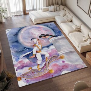 Alternative view of Tapis Aladdin et la princesse Jasmine – Disney 02