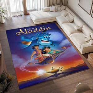 Alternative view of Tapis Aladdin – Disney 04