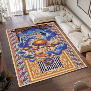 Alternative view of Tapis Aladdin et la lampe magique