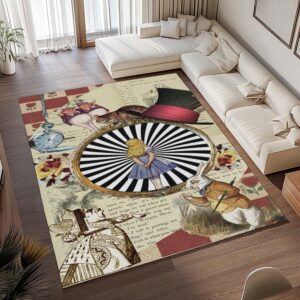 Alternative view of Tapis Alice au pays des merveilles 08